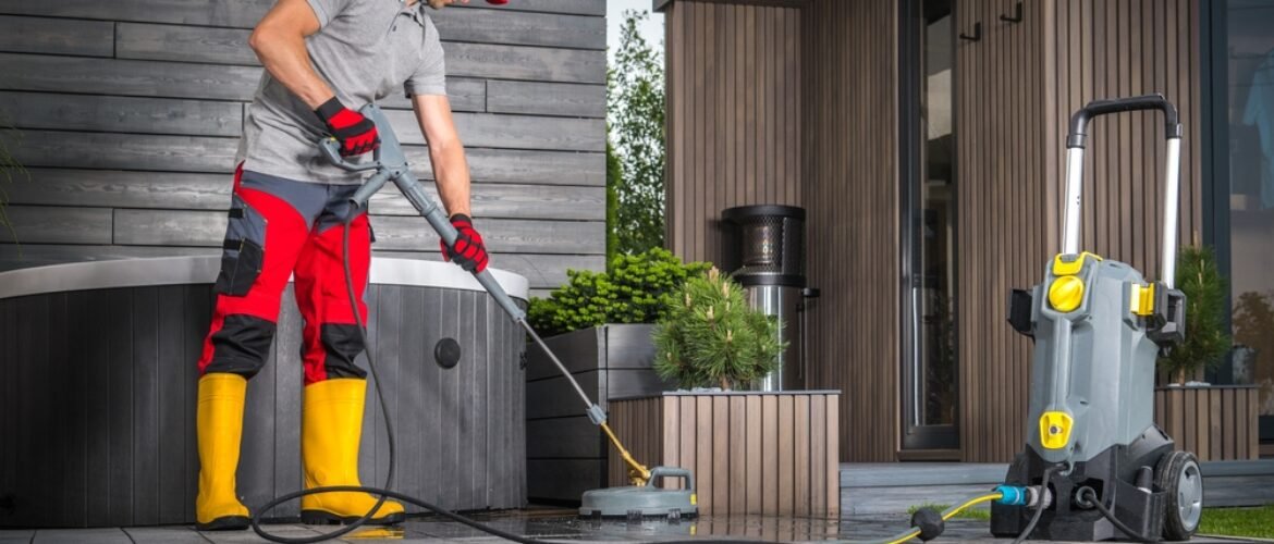 Pressure Washing Patio